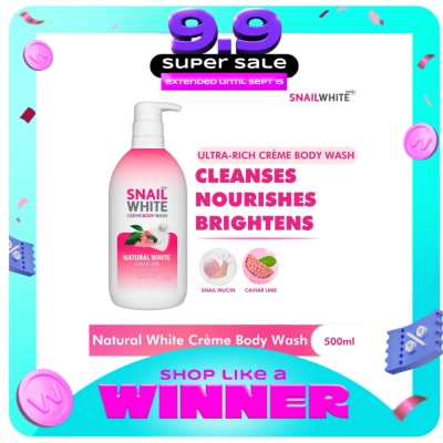 SNAILWHITE - SNAILWHITE Crème Body Wash Natural White 500mL image