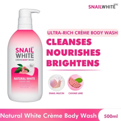 SNAILWHITE - SNAILWHITE Crème Body Wash Natural White 500mL