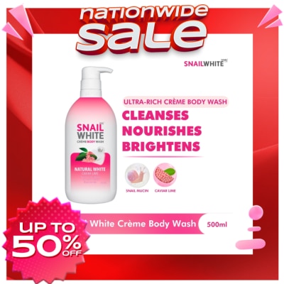 SNAILWHITE SNAILWHITE Crème Body Wash Natural White 500mL