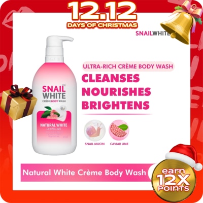 SNAILWHITE SNAILWHITE Crème Body Wash Natural White 500mL