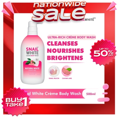 SNAILWHITE SNAILWHITE Crème Body Wash Natural White 500mL