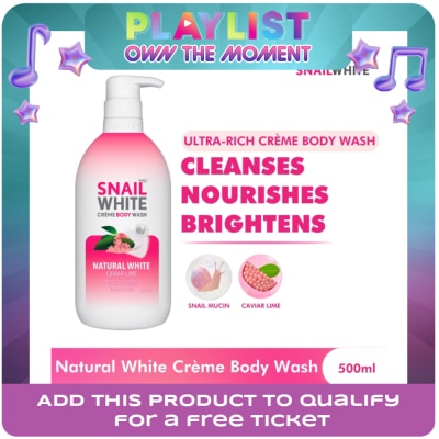 SNAILWHITE - SNAILWHITE Crème Body Wash Natural White 500mL