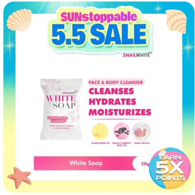 SNAILWHITE - White Soap 50g