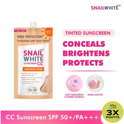 SNAILWHITE CC SUNSCREEN SPF 50+ PA+++ 6ml