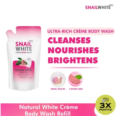SNAILWHITE Creme Body Wash Natural White Refill 400mL