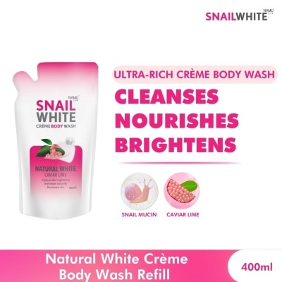 SNAILWHITE Creme Body Wash Natural White Refill 400mL