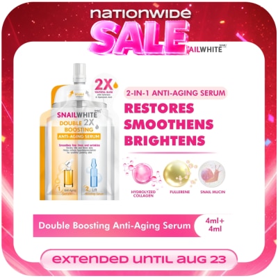 SNAILWHITE - Double Boosting Anti-Aging Serum 4ml + 4ml image