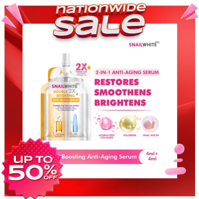 SNAILWHITE Double Boosting Anti-Aging Serum 4ml + 4ml