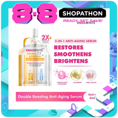 SNAILWHITE - Double Boosting Anti-Aging Serum 4ml + 4ml image