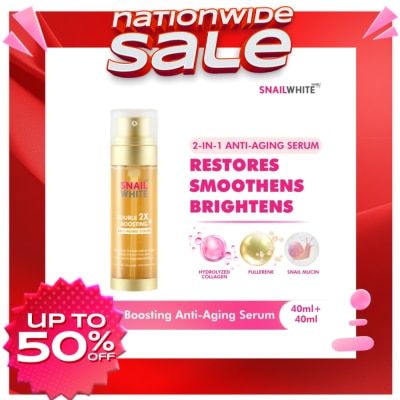 SNAILWHITE SNAILWHITE Double Boosting Anti-Aging Serum 40ml + 40ml