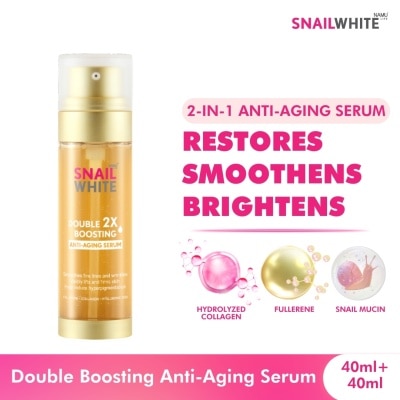 SNAILWHITE SNAILWHITE Double Boosting Anti-Aging Serum 40ml + 40ml