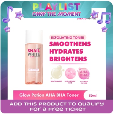 SNAILWHITE - SNAILWHITE Glow Potion AHA-BHA Toner 50ml