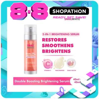 SNAILWHITE - SNAILWHITE Double Boosting Brightening Serum 40ml + 40ml image