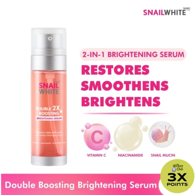 SNAILWHITE SNAILWHITE Double Boosting Brightening Serum 40ml + 40ml