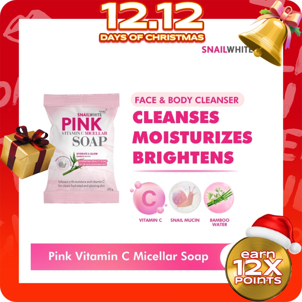 Pink Vitamin C Micellar Soap 60g