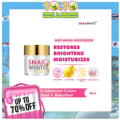 SNAILWHITE Gold Advanced Cream Retinol + Bakuchiol 50ml