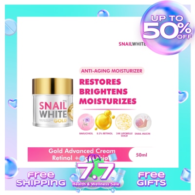 SNAILWHITE Gold Advanced Cream Retinol + Bakuchiol 50ml