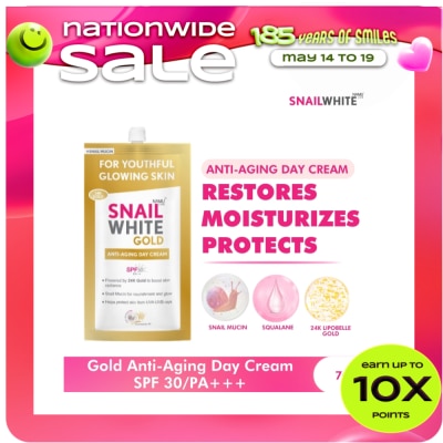 SNAILWHITE - Gold Anti-Aging Day Cream SPF 30/PA+++ 7ml