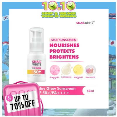 SNAILWHITE Everyday Glow Sunscreen SPF 50+/PA++++ 50ml