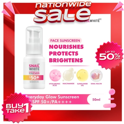 SNAILWHITE Everyday Glow Sunscreen SPF 50+/PA++++ 50ml