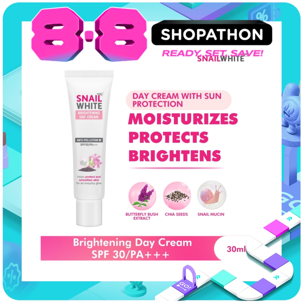 SNAILWHITE Brightening Day Cream SPF30 30ml image