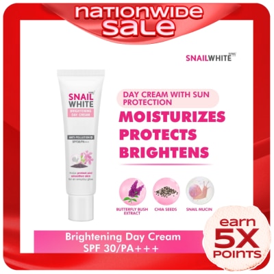SNAILWHITE SNAILWHITE Brightening Day Cream SPF30 30ml
