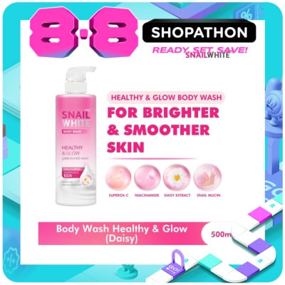 SNAILWHITE - SNAILWHITE HEALTHY & GLOW BODY WASH 500ML image