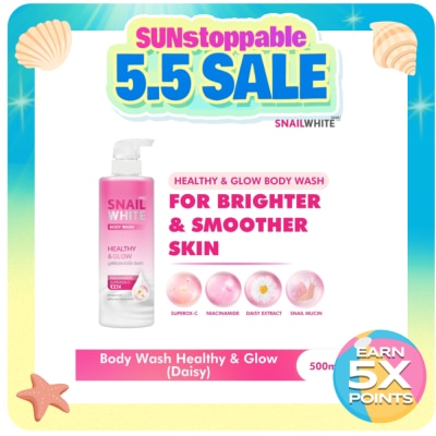 SNAILWHITE - SNAILWHITE HEALTHY & GLOW BODY WASH 500ML