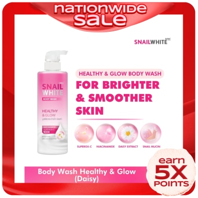 SNAILWHITE SNAILWHITE HEALTHY & GLOW BODY WASH 500ML