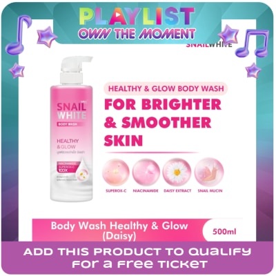 SNAILWHITE - SNAILWHITE HEALTHY & GLOW BODY WASH 500ML