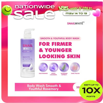 SNAILWHITE - SNAILWHITE Smooth & Youthful Body Wash 500ml