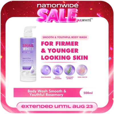 SNAILWHITE - SNAILWHITE Smooth & Youthful Body Wash 500ml image