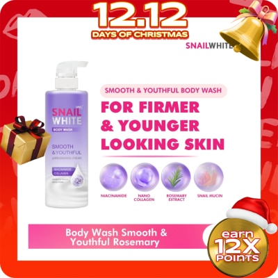 SNAILWHITE SNAILWHITE Smooth & Youthful Body Wash 500ml