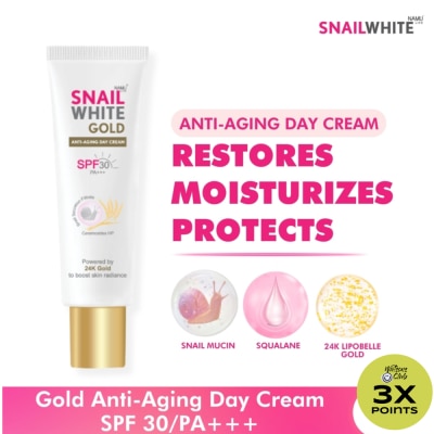 SNAILWHITE SNAILWHITE Gold Anti-Aging Day Cream SPF 30/PA+++ 30ml