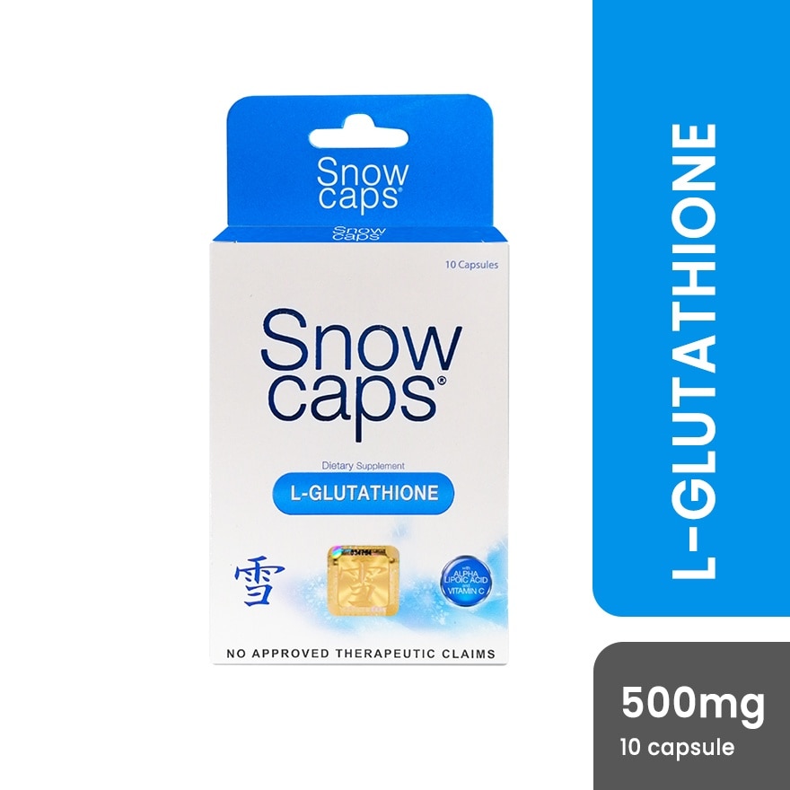 SnowCapsules L- Glutathione Trial Pack 10 Capsules