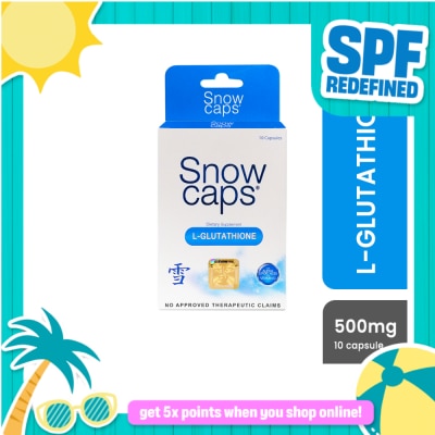 SNOW - SNOW CAPS L-Glutathione 10s Capsules