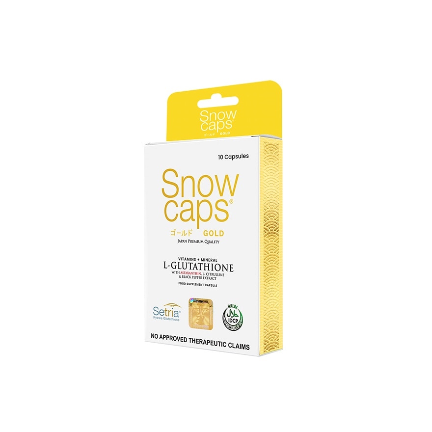 Snowcaps Gold 749mg Trial Packs 10 Capsules