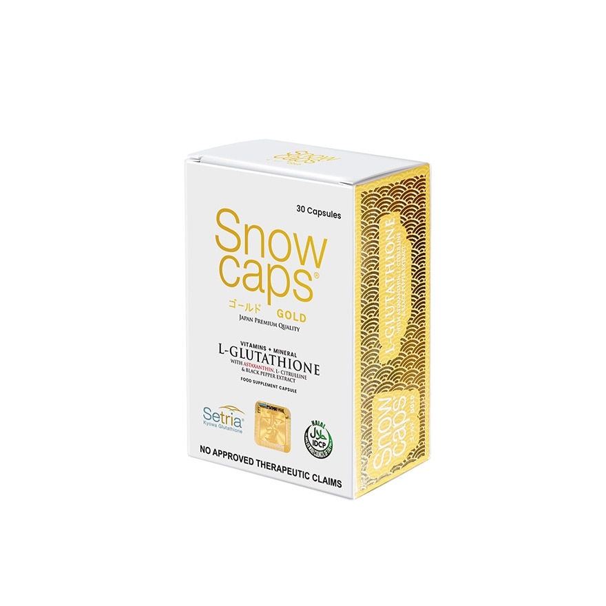 SNOW CAPS Gold L-Glutathione 749mg Sold Per Piece