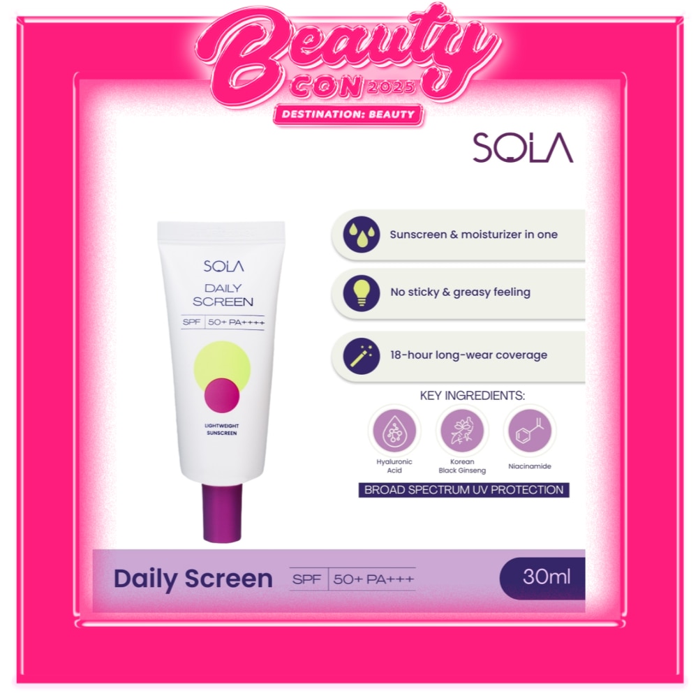 SOLA Daily Screen SPF 50+ PA++++ 30ml