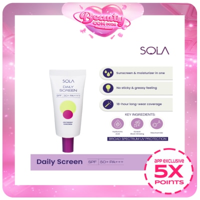 SOLA - SOLA Daily Screen SPF 50+ PA++++ 30ml