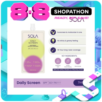 SOLA - SOLA Daily Screen SPF 50+ PA++++ 7ml image
