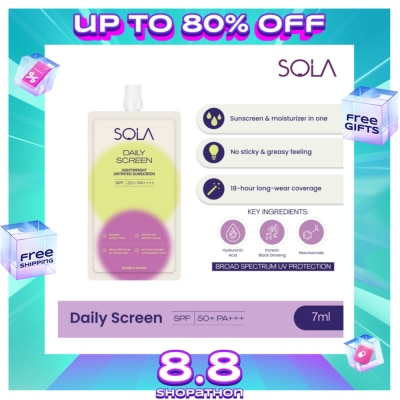 SOLA SOLA Daily Screen SPF 50+ PA++++ 7ml