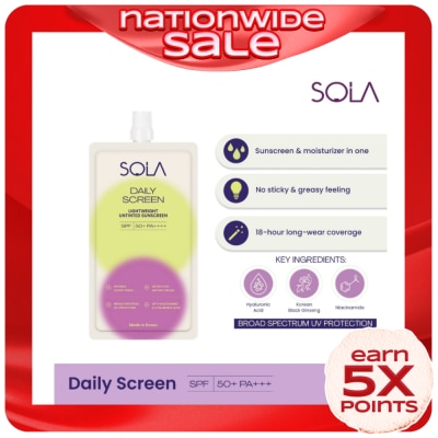 SOLA SOLA Daily Screen SPF 50+ PA++++ 7ml