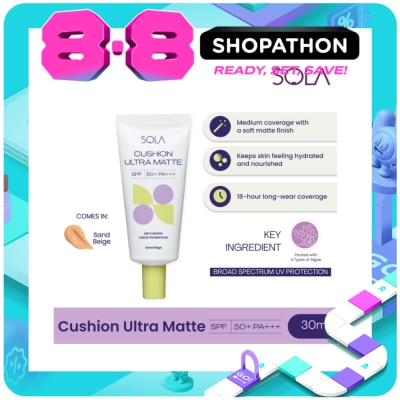 SOLA - SOLA Cushion Ultra Matte 30ml - Sand Beige image
