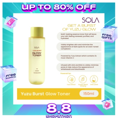 SOLA SOLA Yuzu Burst Glow Toner 150ml