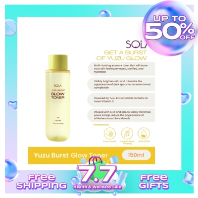 SOLA SOLA Yuzu Burst Glow Toner 150ml