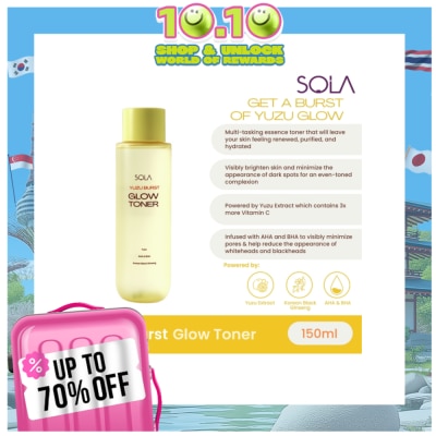 SOLA SOLA Yuzu Burst Glow Toner 150ml