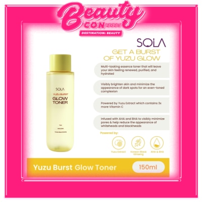 SOLA SOLA Yuzu Burst Glow Toner 150ml