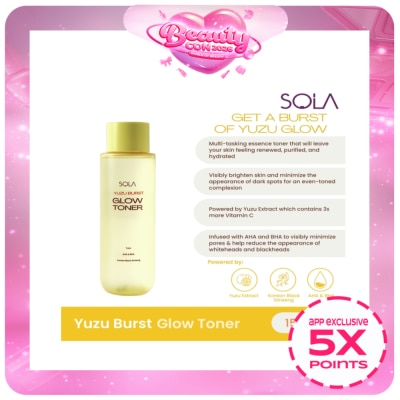 SOLA - SOLA Yuzu Burst Glow Toner 150ml