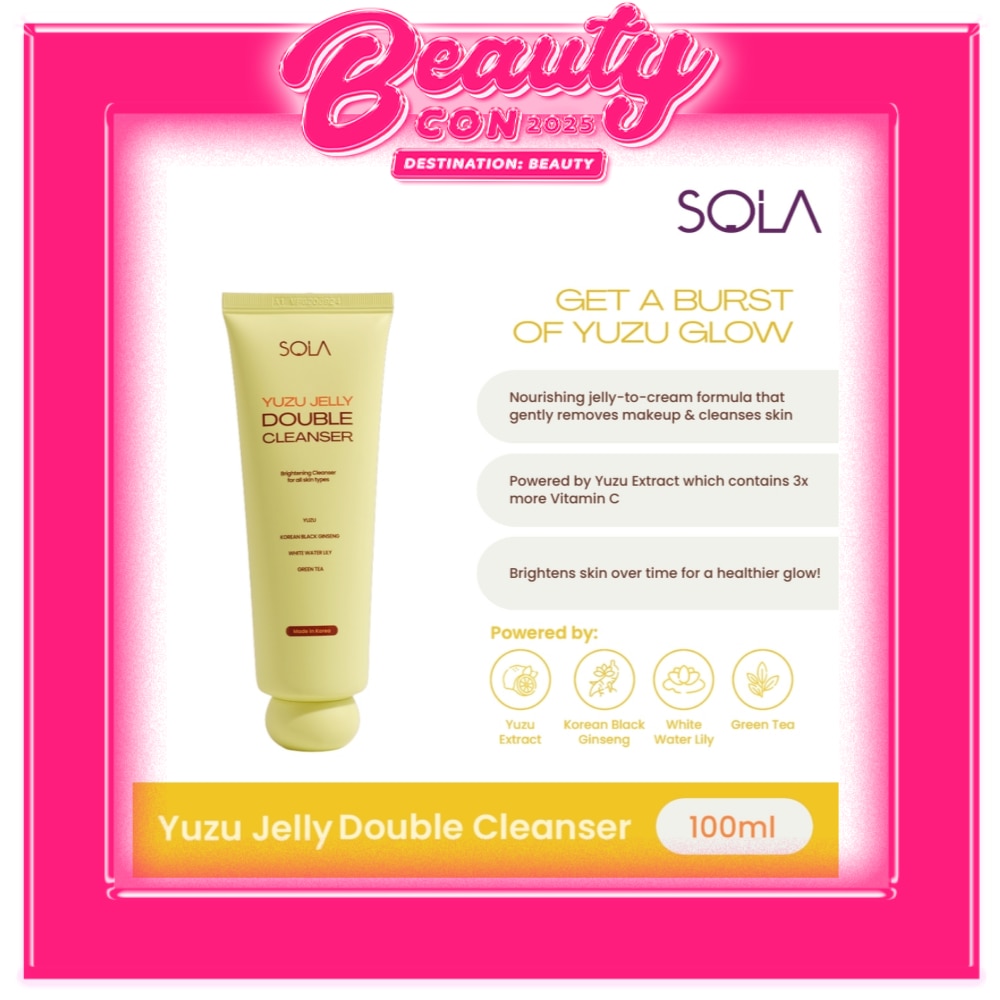 SOLA Yuzu Jelly Double Cleanser 100ml